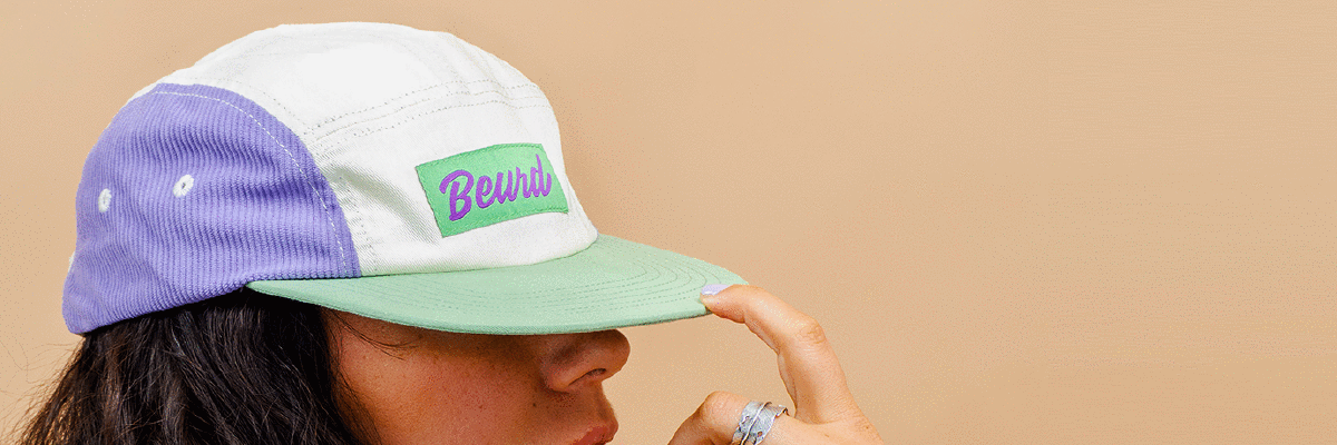 Casquette Bavella de la collection SS23 Beurd