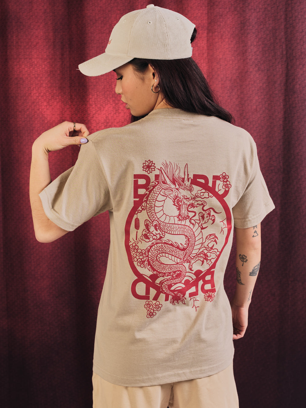 T-shirt streetwear avec illustration japonaise, imprimé à Montreal