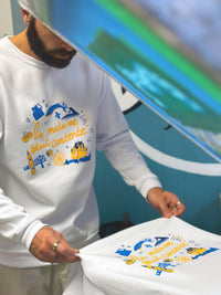 Crewneck Walmart et Beurd fait à Montréal