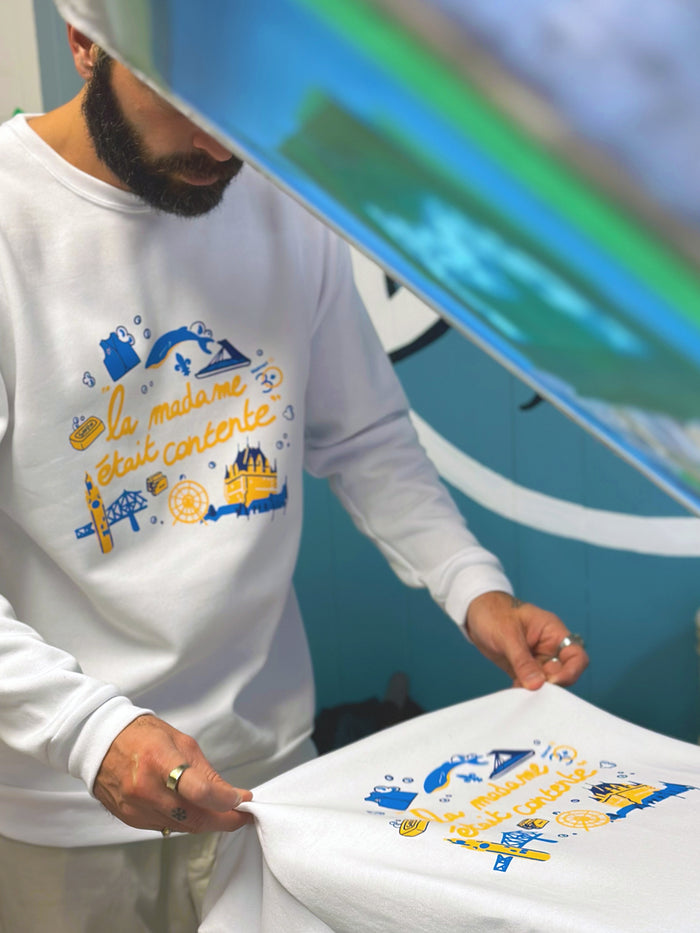 Crewneck Walmart et Beurd fait à Montréal