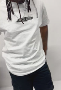 Tee skatewear casual blanc