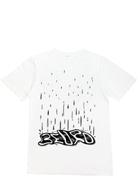 T-shirt Blanc unisexe avec logo de skate, imprimé au Canada par la marque locale Beurd