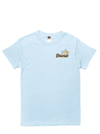 Photo à plat du T-shirt de la collaboration entre Zumo et la marque Beurd