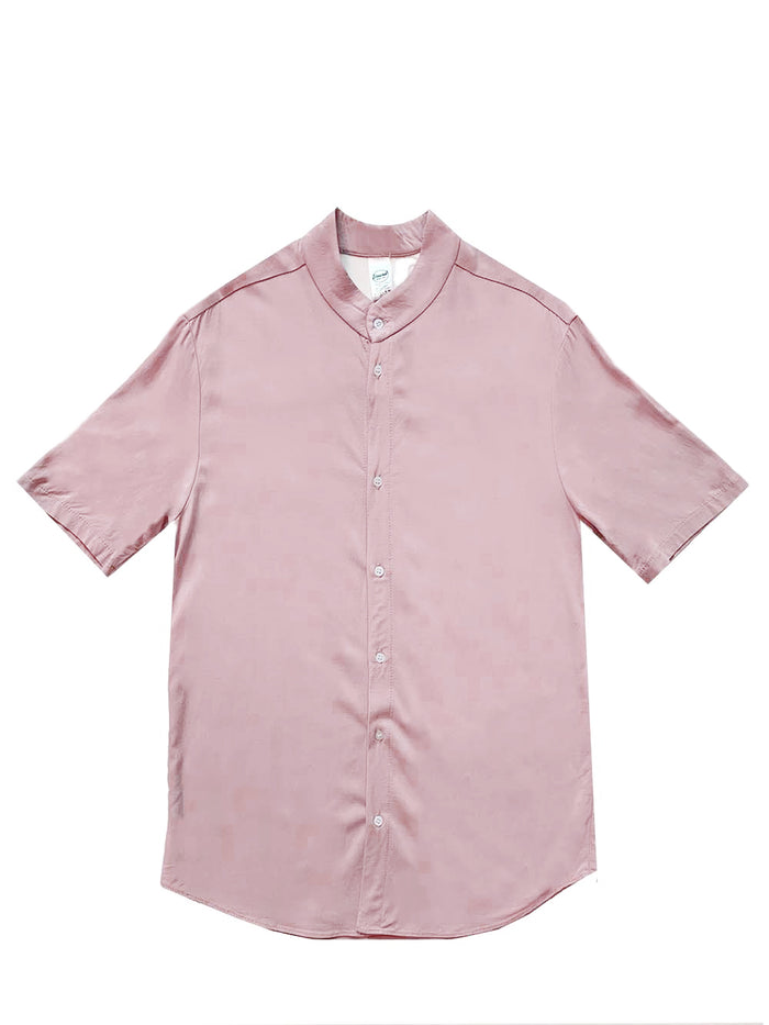 Chemise rose unisexe faite à Montréal par Beurd