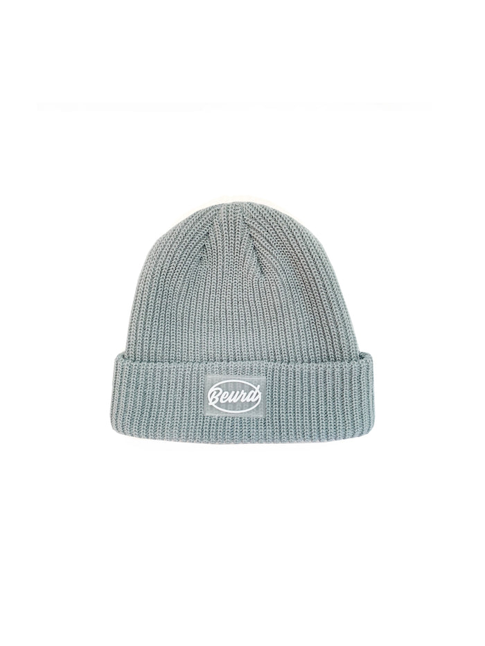 Tuque rib grise 