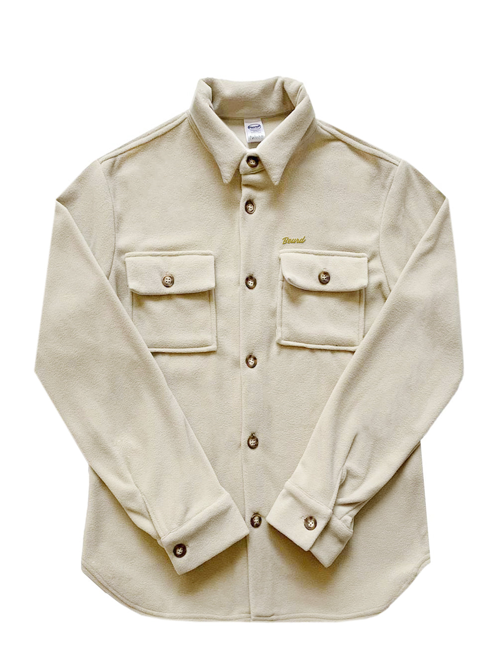 Surchemise en polaire faite à Montréal de la marque Beurd, 100% polyester