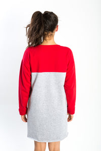 Robe sweatshirt dos