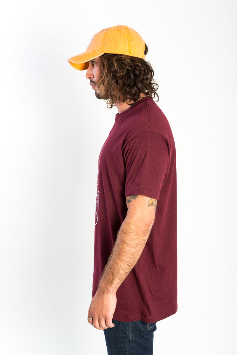 T-shirt Mtl Burger de côté