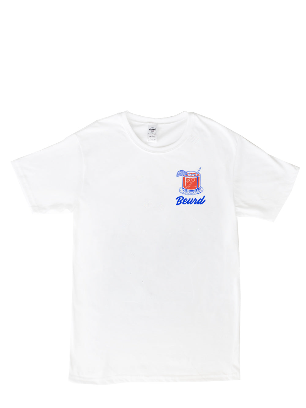 Tshirt Bandit Bandit imprimé à l'avant et arrière. Collaboratio Bandit Bandit X Beurd. Unisexe.