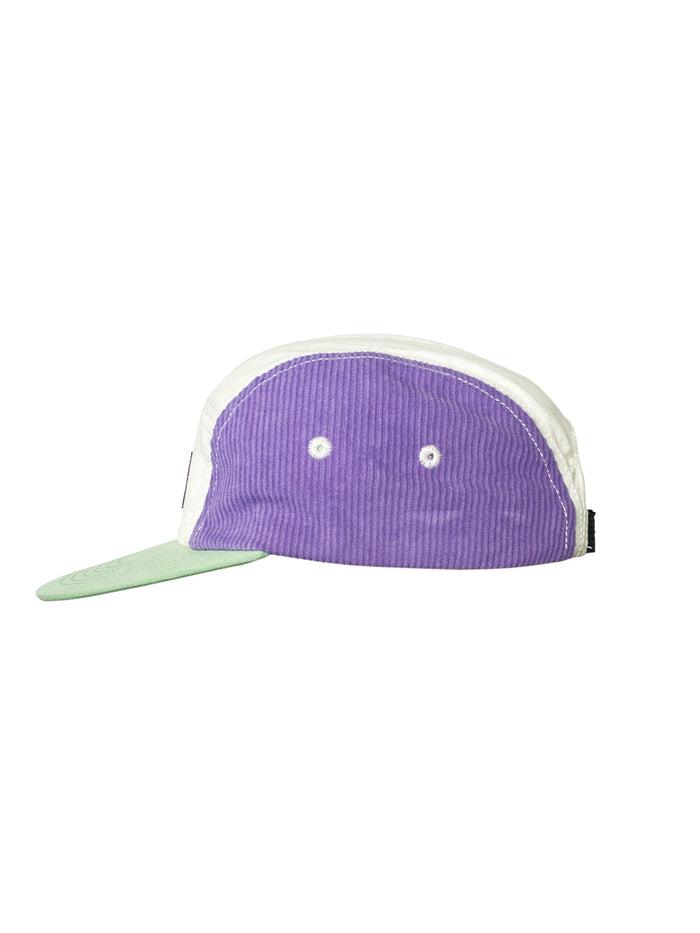 Casquette corduroy tricolore
