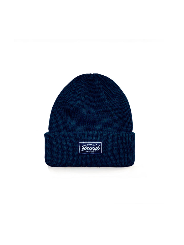 Tuque rib broderie Beurd