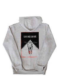 Hoodie avec impression La déesse des mouches à feu de la marque Beurd