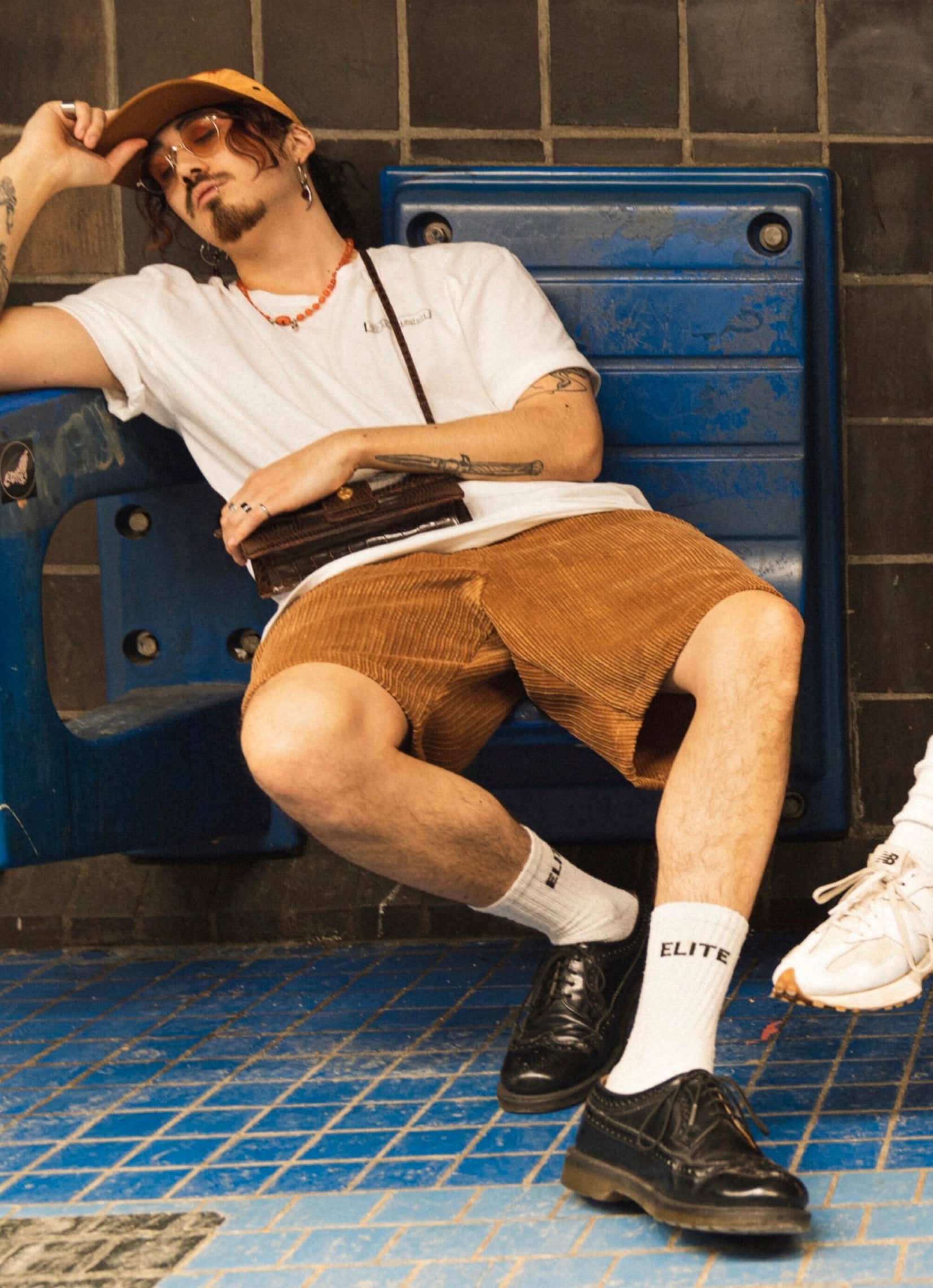 【MODERNIF】Maron Corduroy Banding Shorts MODERNIF】Maron Corduroy Banding Shorts (modernif/ショート