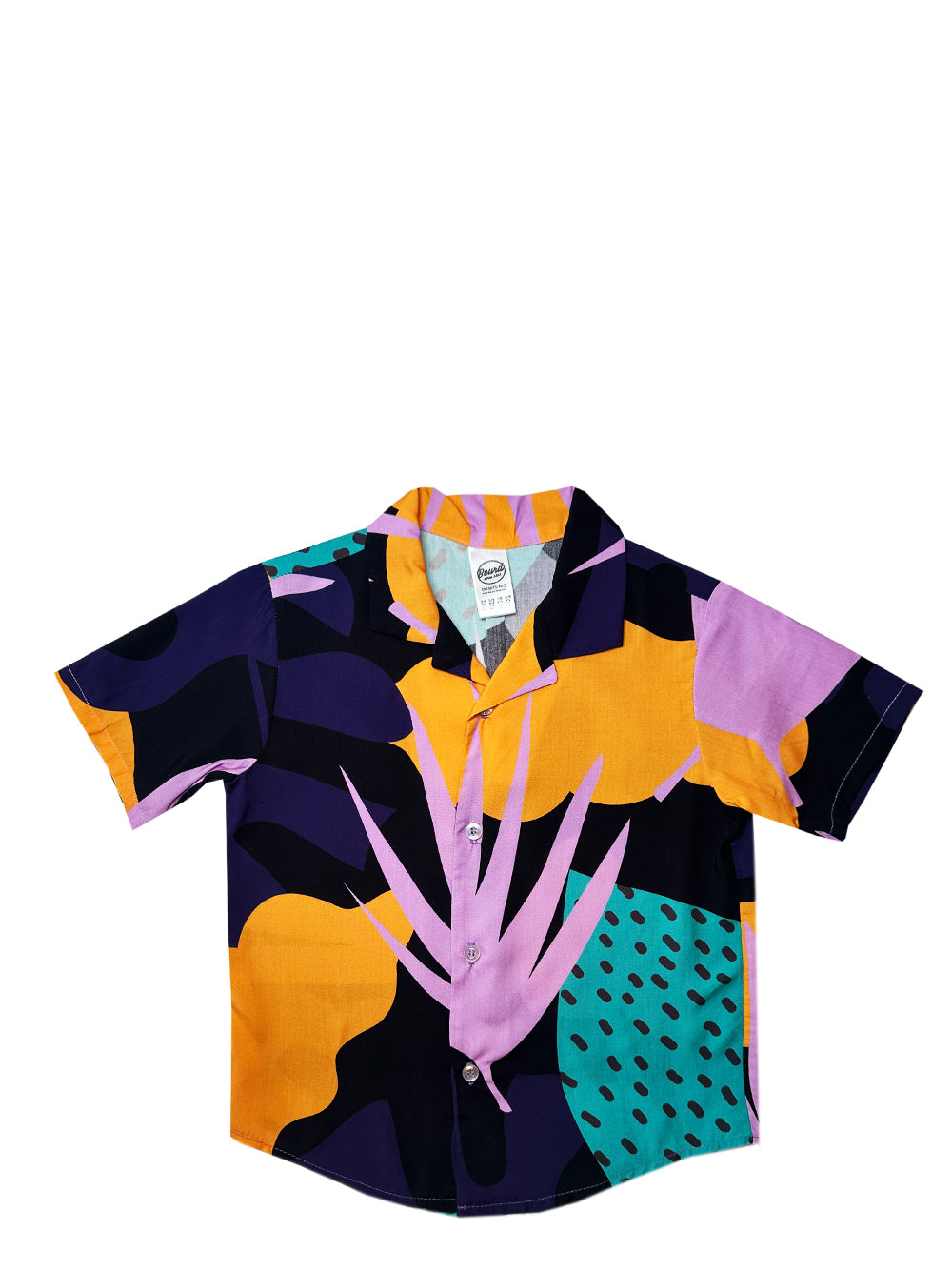 Chemise pour enfant dark monstera de la marque Beurd