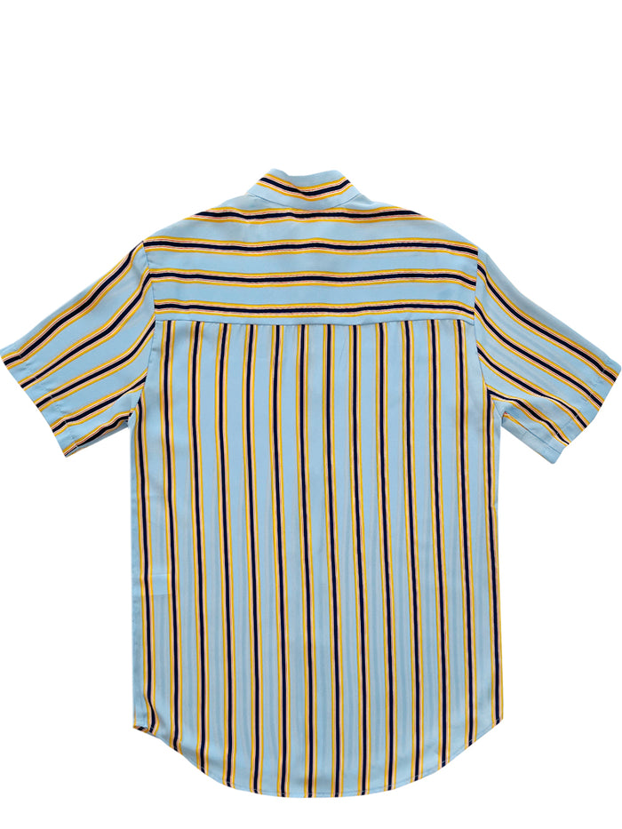 Chemise rayée fabriquée au Canada par la marque indépendante Beurd