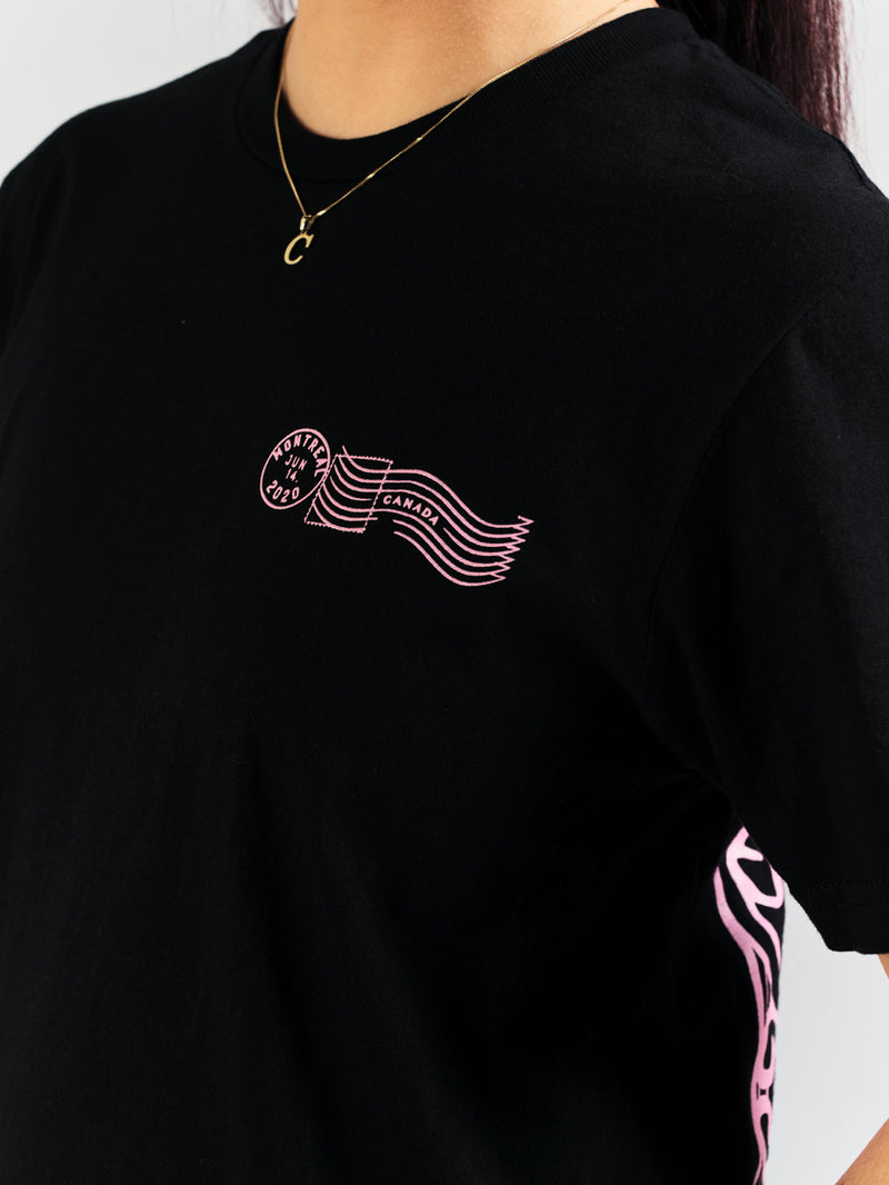Tshirt graphique avec illustration de Montreal