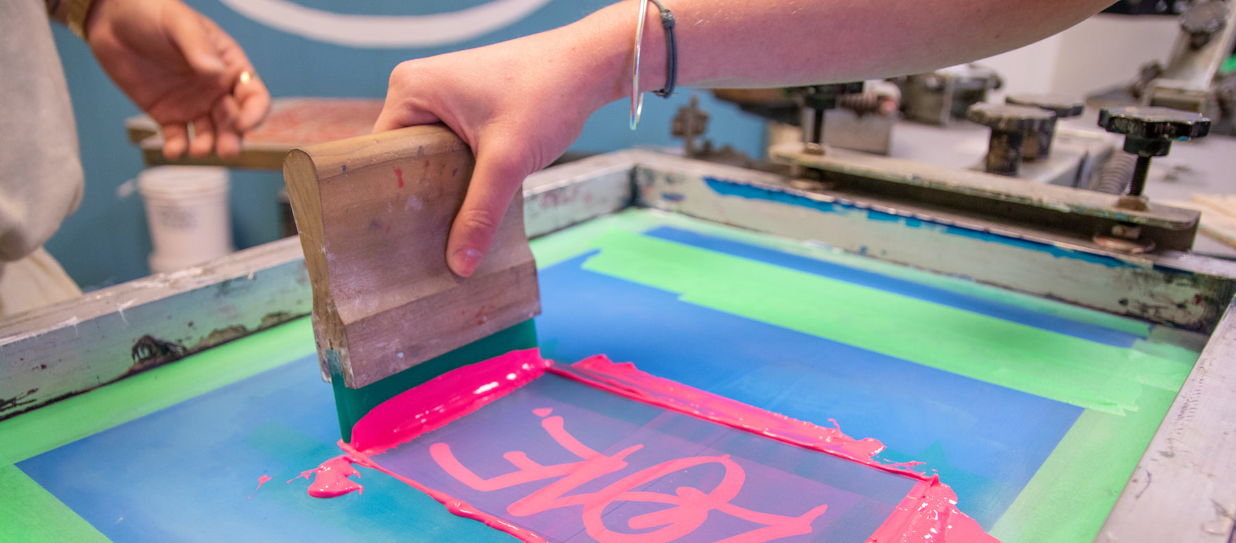 Participez à nos ateliers de sérigraphie