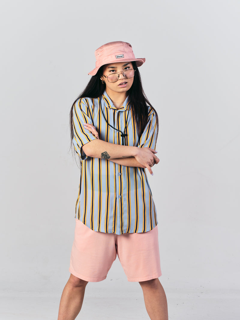 ensemble pastel fabriqué au Canada par la marque locale Beurd