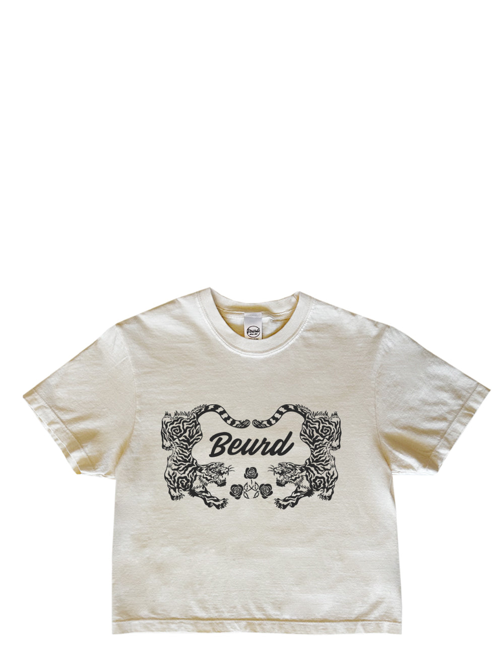 Crop top imprimé tigres