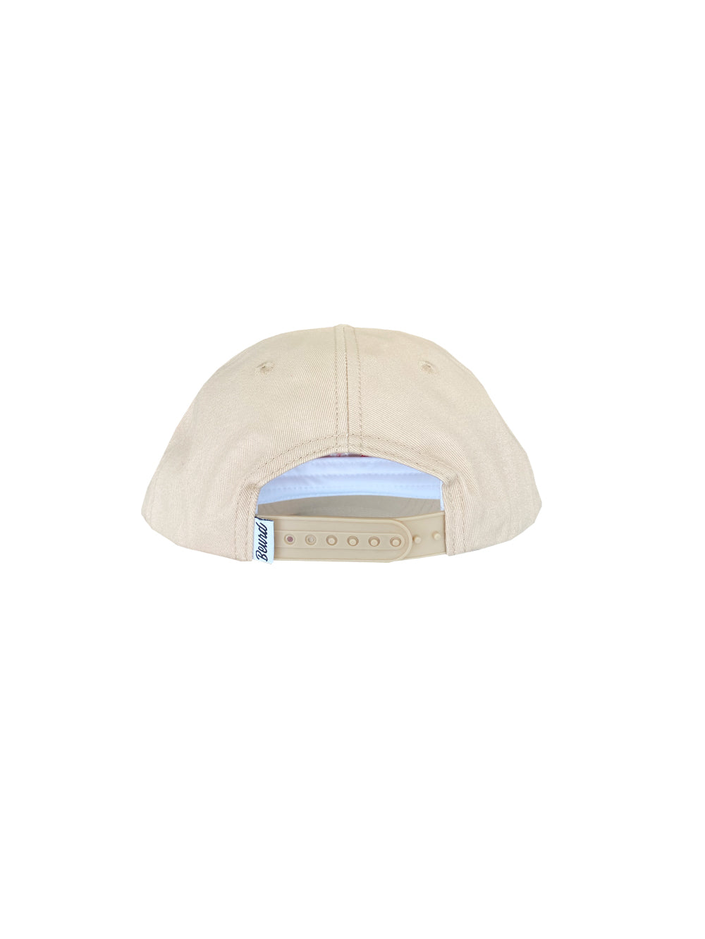 Casquette en coton beige