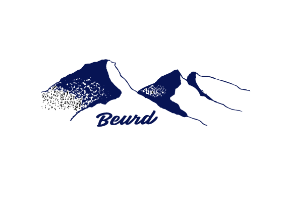 Illustration de montagnes  dessinée par Beurd
