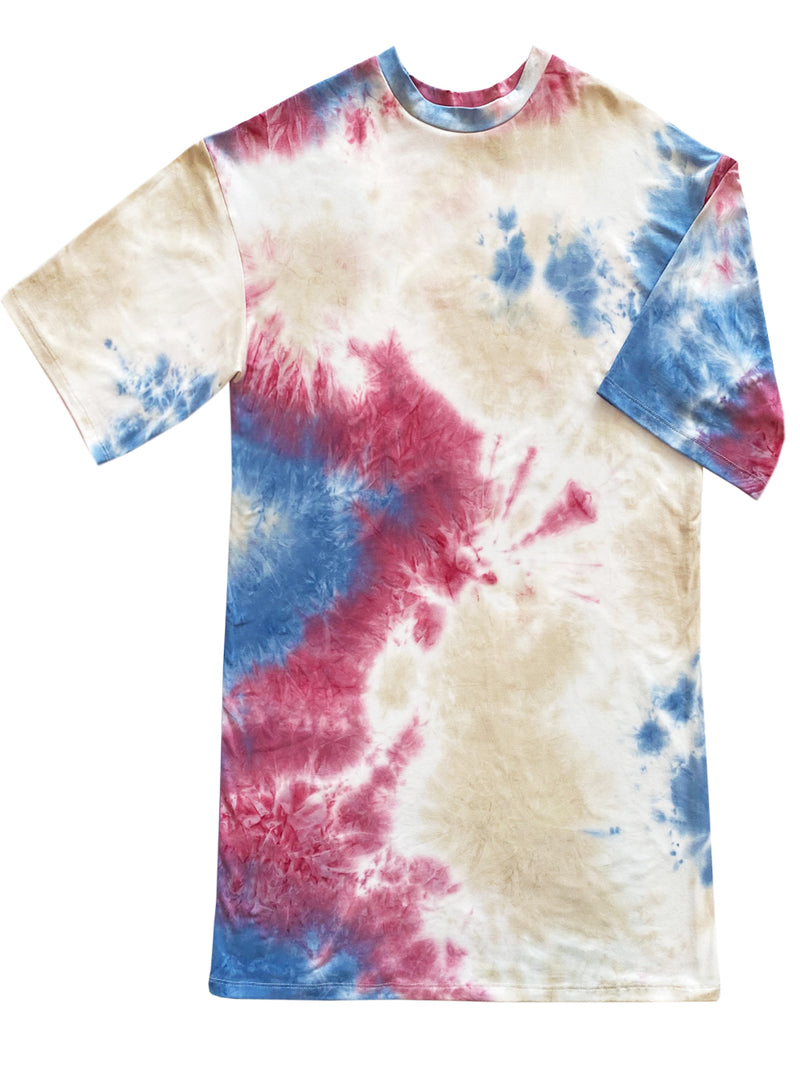 Tie dye t-shirt dress Beurd Tie dye t-shirt dress Beurd