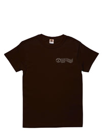 T-shirt unisexe chocolat style skatewear de la marque Beurd